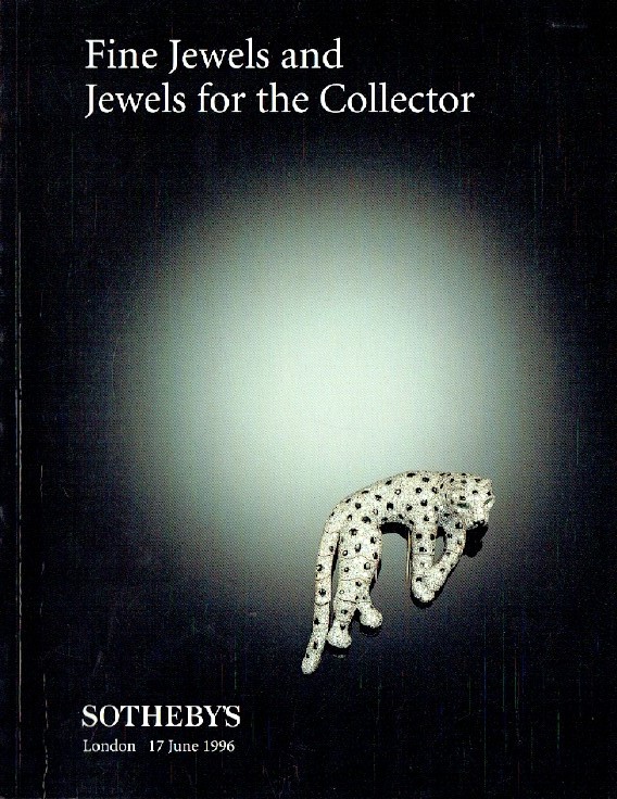 Sothebys June 1996 Fine Jewels and Jewels for The Collector