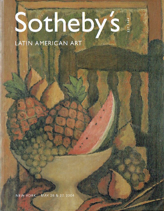Sothebys May 2004 Latin American Art