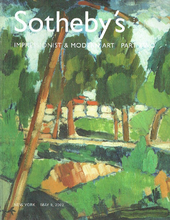 Sothebys May 2002 Impressionist & Modern Art Part - II