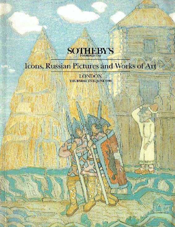Sothebys June 1993 Icons, Russian Pictures & Works of Art (Digital Only)