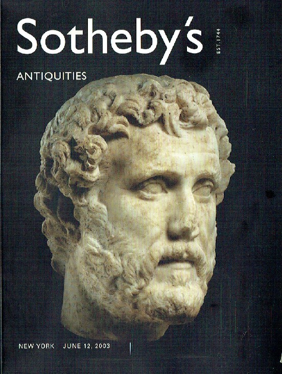 Sothebys June 2003 Antiquities