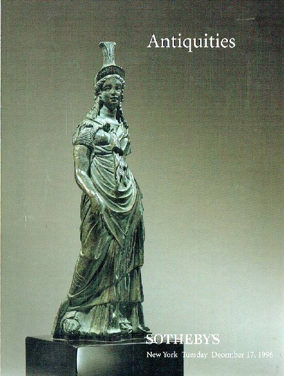 Sothebys December 1996 Antiquities (Digital only)