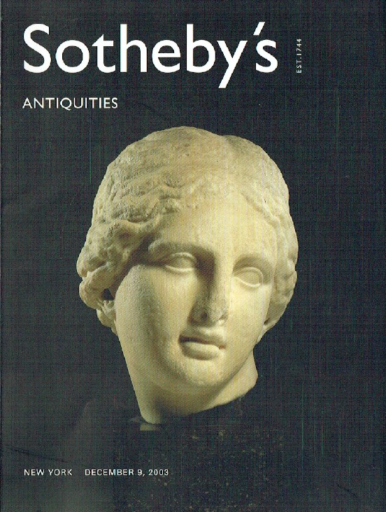 Sothebys December 2003 Antiquities