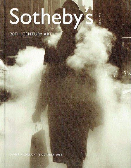 Sothebys October 2001 20th Century Art