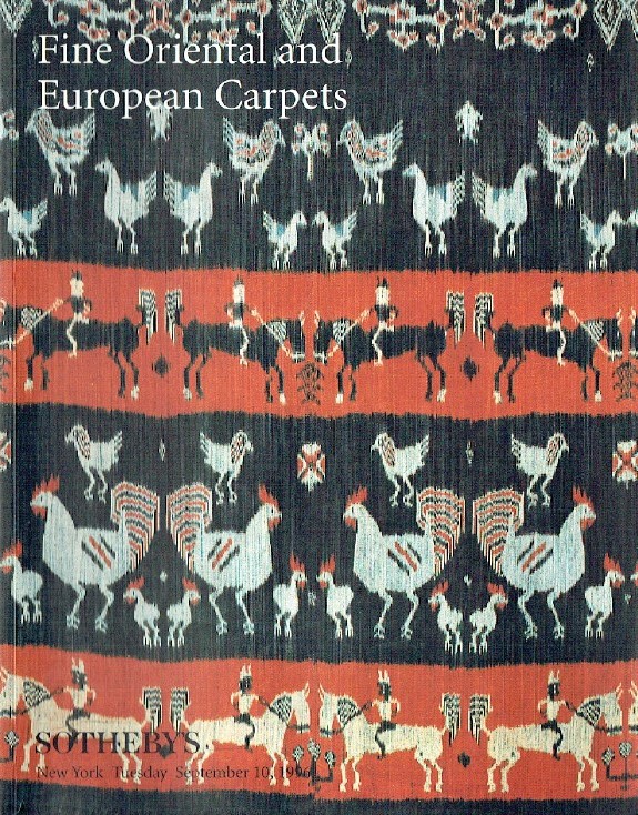 Sothebys September 1996 Fine Oriental and European Carpets
