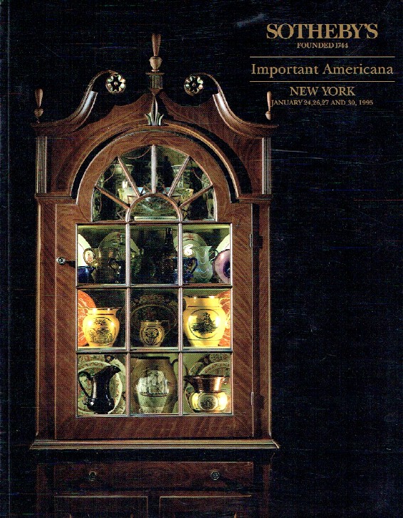 Sothebys January 1995 Important Americana