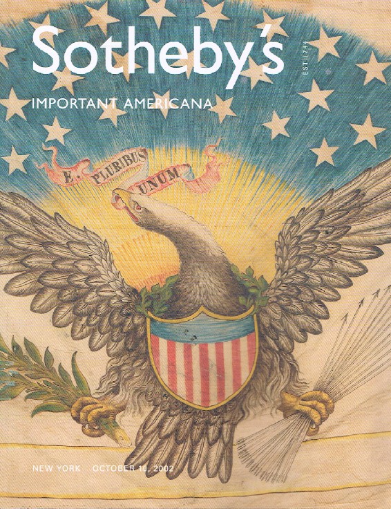 Sothebys October 2002 Important Americana