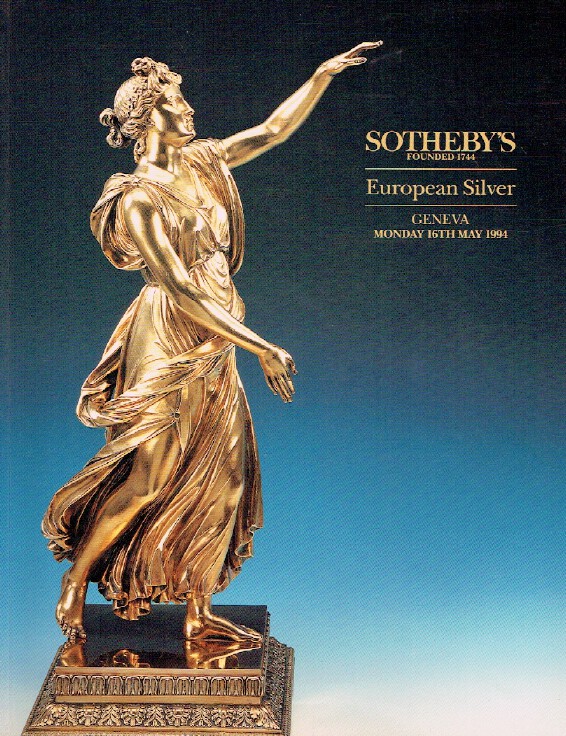 Sothebys May 1994 European Silver - Click Image to Close