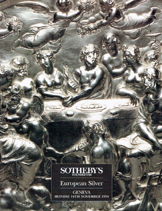 Sothebys November 1994 European Silver - Click Image to Close