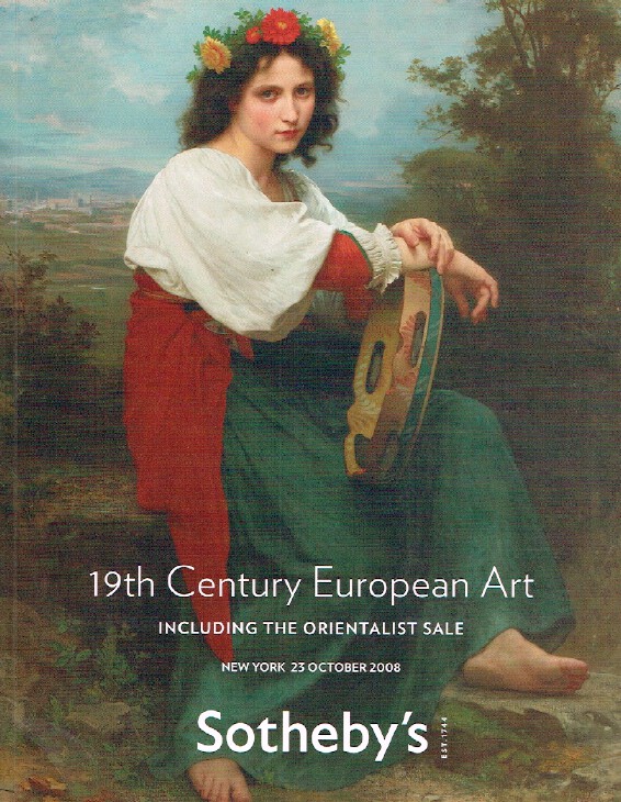 Sothebys October 2008 19th Century European Art I including The Orientalist Sale