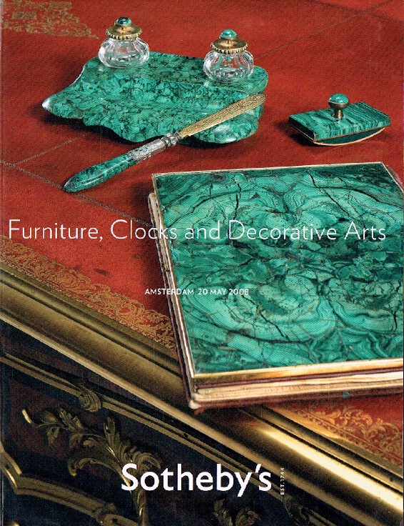 Sothebys May 2008 Furniture, Clocks and Decorative Arts