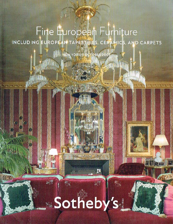 Sothebys October 2008 Fine European Furniture