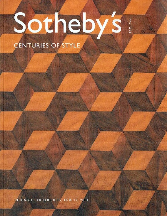 Sothebys October 2001 Centuries of Style