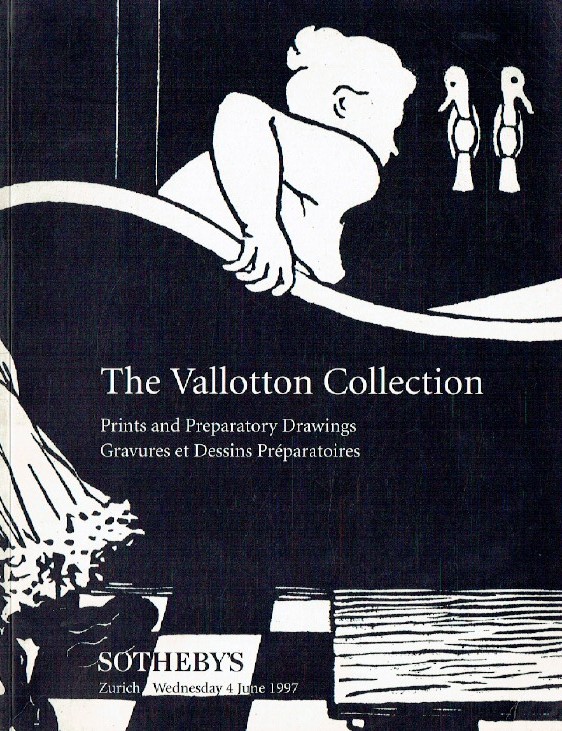 Sothebys June 1997 The Vallotton Collection - Prints and Drawings