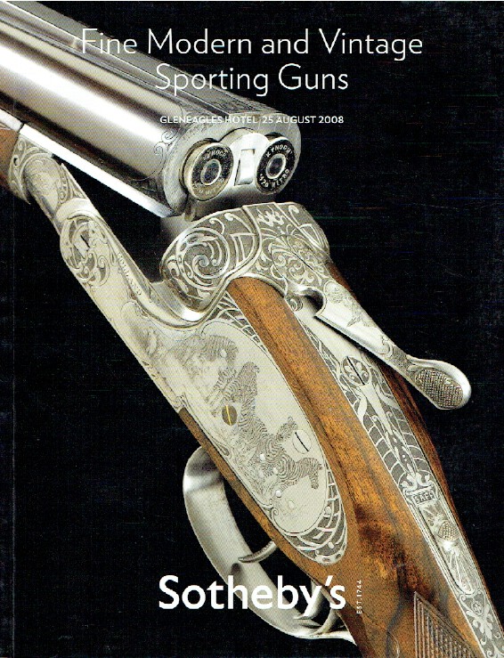 Sothebys August 2008 Fine Modern and Vintage Sporting Guns