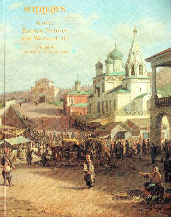 Sothebys June 1995 Icons, Russian Pictures & Works of Art