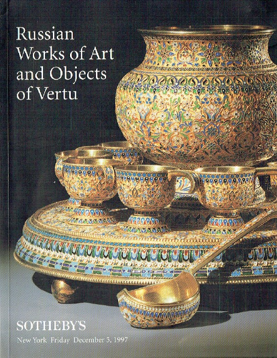 Sothebys December 1997 Russian Works of Art & Objects of Vertu