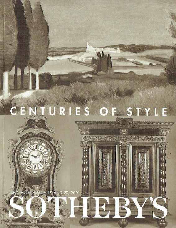 Sothebys March 2001 Centuries of Style
