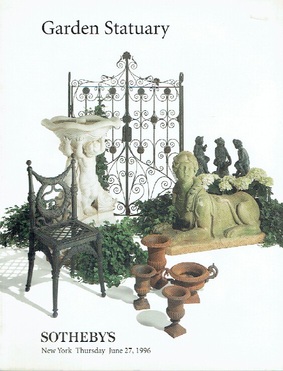 Sothebys June 1996 Garden Statuary - Click Image to Close