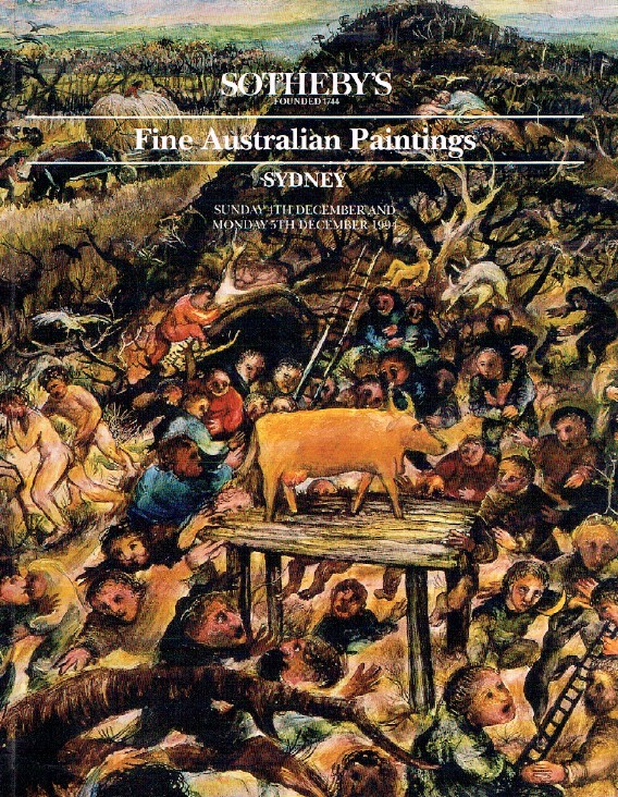 Sothebys December 1994 Fine Australian Paintings