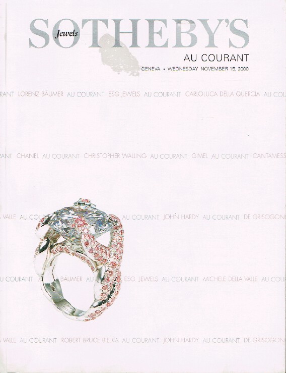 Sothebys November 2000 Contemporary Jewellery