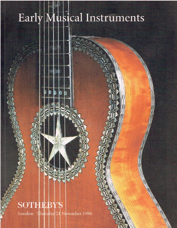 Sothebys November 1996 Early Musical Instruments