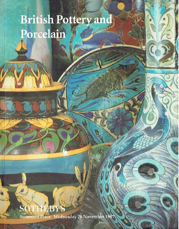 Sothebys November 1997 British Poetry and Porcelain