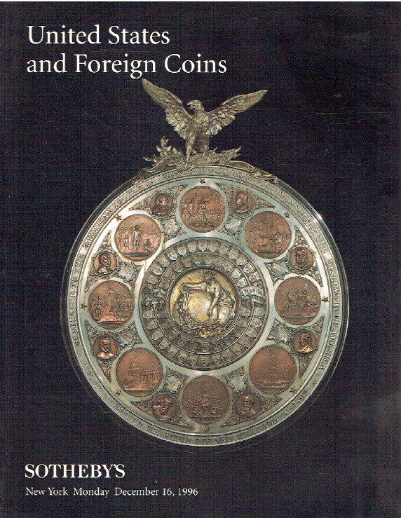 Sothebys December 1996 United States and Foreign Coins