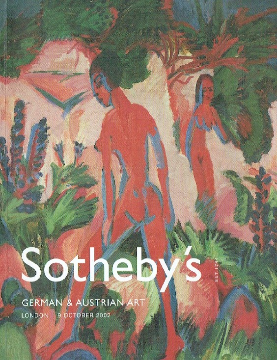 Sothebys October 2002 German & Austrian Art - Click Image to Close