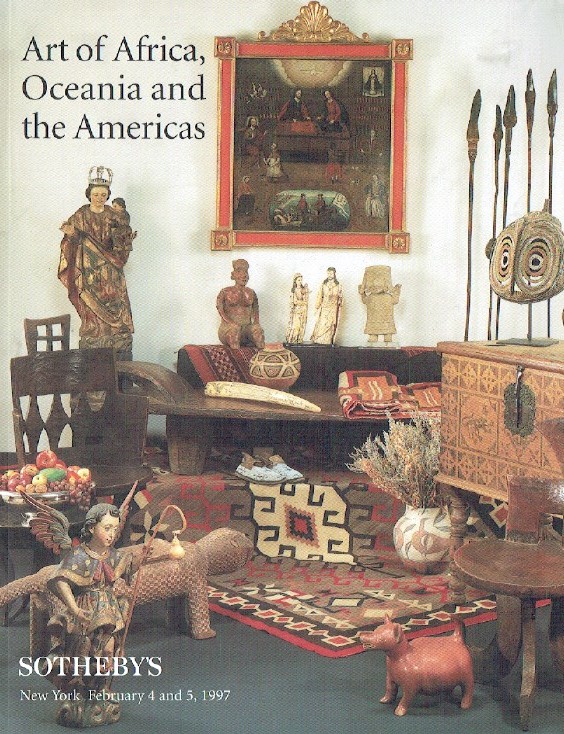 Sothebys February 1997 Art of Africa, Oceania and The Americas