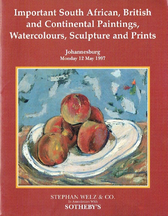 Sothebys May 1997 Important South African, British, Continental Paintings - Click Image to Close