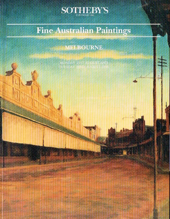Sothebys August 1995 Fine Australian Paintings