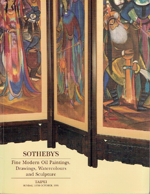 Sothebys October 1995 Fine Modern Oil Paintings, Drawings & Sculpture