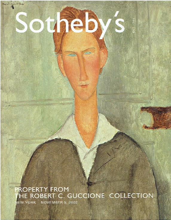 Sothebys November 2002 Impressionist & Modern Art Collection - Robert Guccione - Click Image to Close
