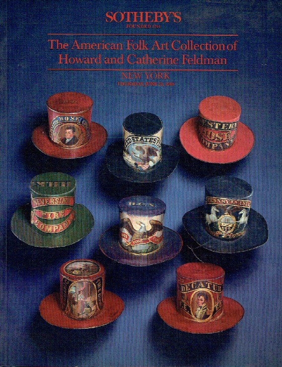 Sothebys June 1988 American Folk Art in the Howard & Cathrine Collection