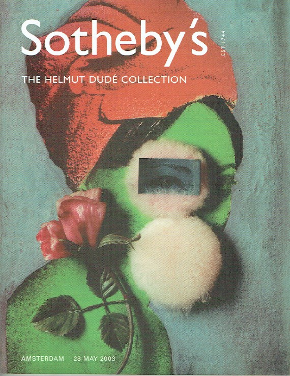 Sothebys May 2003 The Helmut Dude Collection