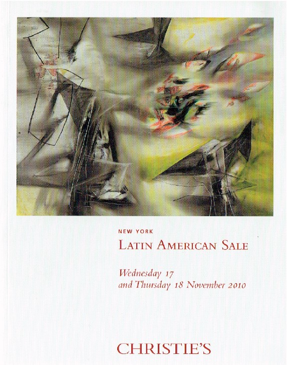 Christies Novenber 2010 Latin American Sale