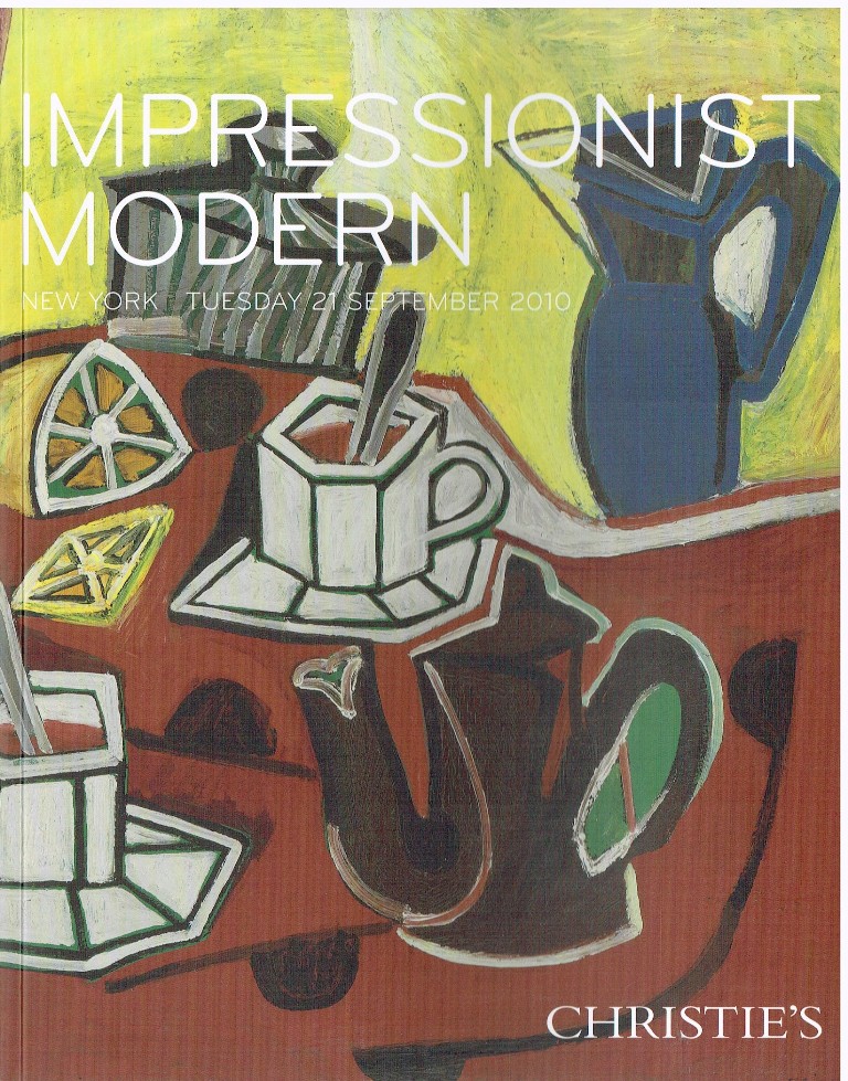 Christies September 2010 Impressionist Modern