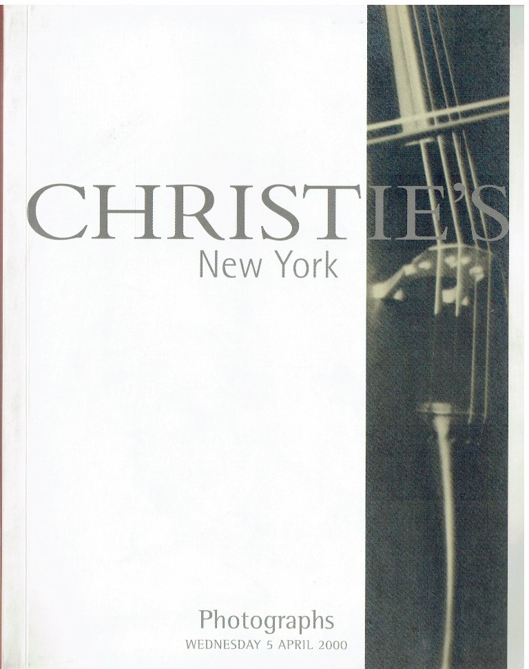 Christies April 2000 Photographs