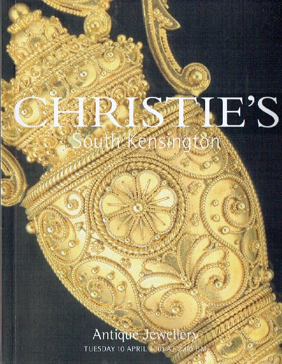 Christies April 2001 Antique Jewellery