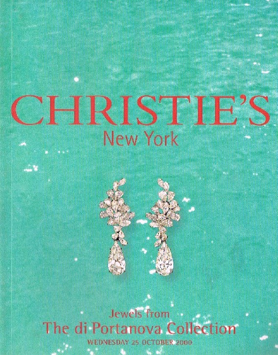 Christies October 2000 Jewellery : The Portanova Collection