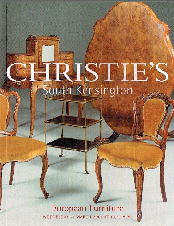 Christies March 2001 European Furniture