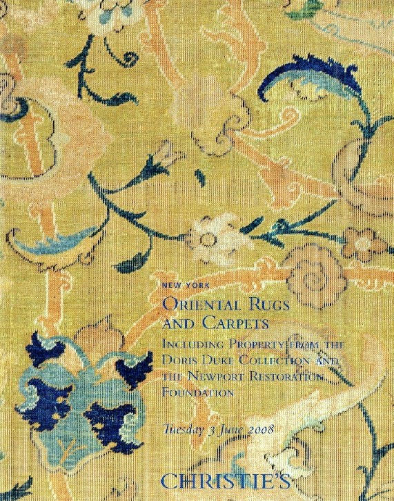 Christies June 2008 Oriental Rugs and Carpets : Form Doris Duke Collection