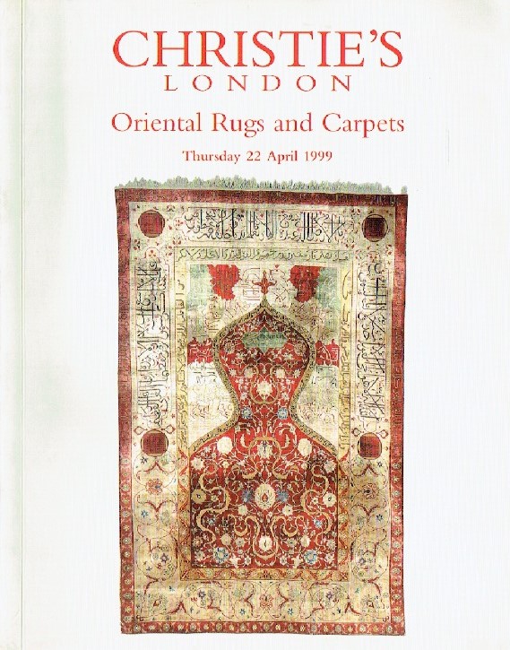 Christies April 1999 Oriental Rugs and Carpets
