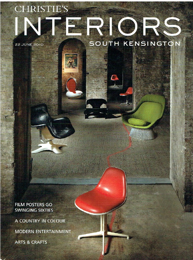 Christies June 2010 Interiors - Film Posters Go Swinging Sixties