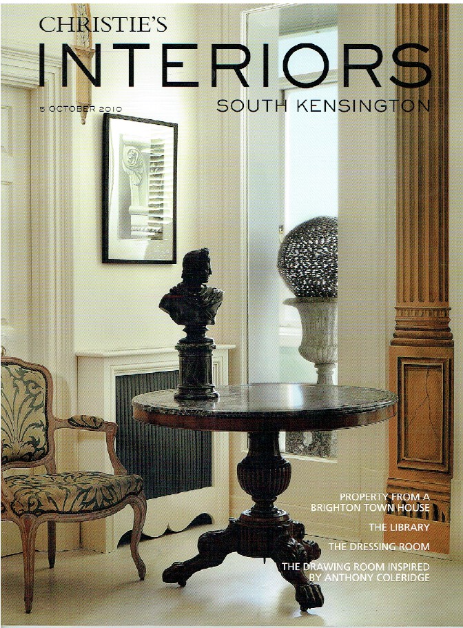 Christies October 2010 Interiors