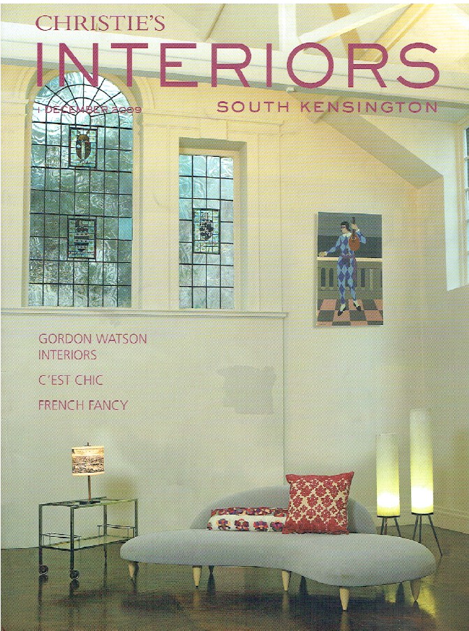 Christies December 2009 Interiors