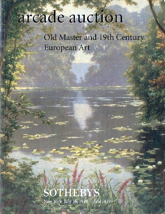 Sothebys July 1998 Old Master and 19th Century European Art (Digital Only)