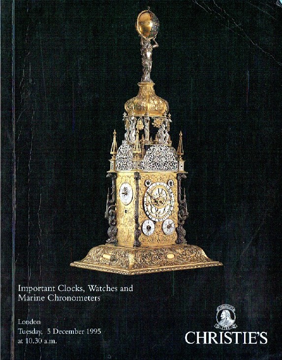 Christies December 1995 Important Clocks, Watches and Marine Chronometers