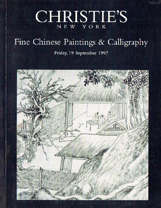 Christies September 1997 Fine Chinese Paintings and Calligraphy (Digital only)